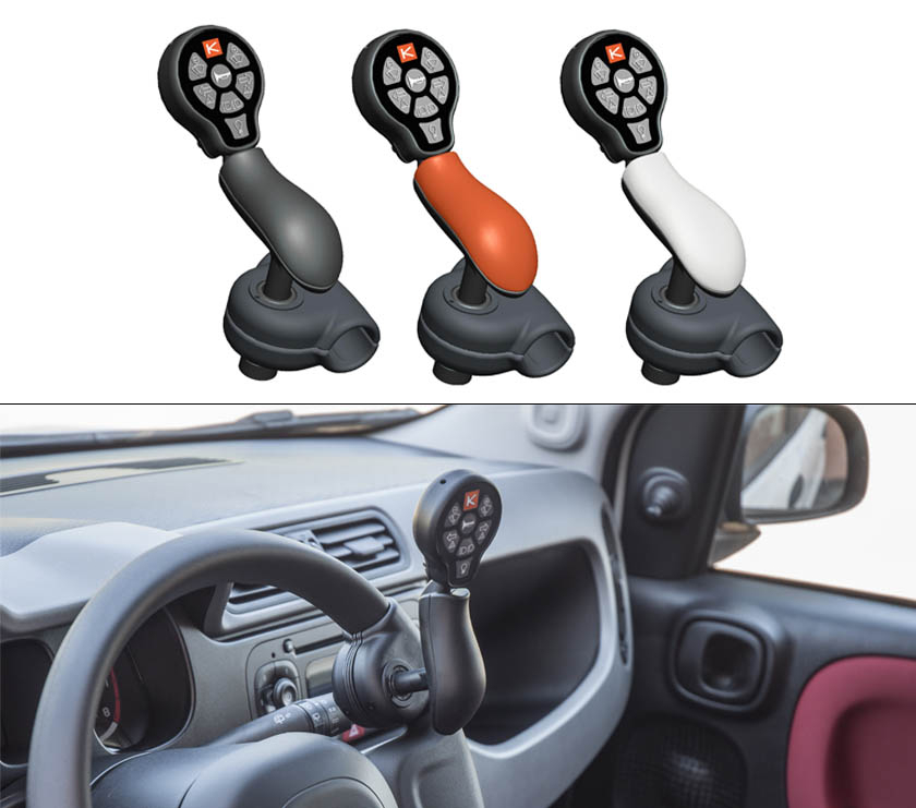 Mandos secundarios accionables sin soltar el dispositivo de dirección. Acceso a la galería. Abre nueva ventana