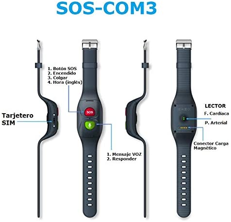 Localizador de pulsera en color negro. Acceso a la galería. Abre nueva ventana