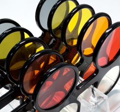 Filtros selectivos de diferentes tonalidades.. Acceso a la galería. Abre nueva ventana